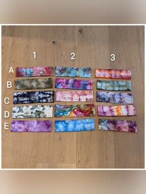 New Tiedye Headbands 3 For $24